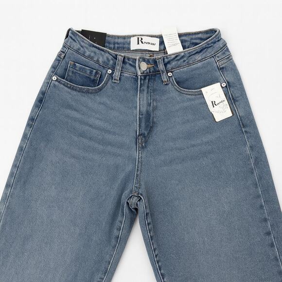 Women's High-Rise Flare Jeans – Light Wash Denim – New with Tags - Picture 4 of 5